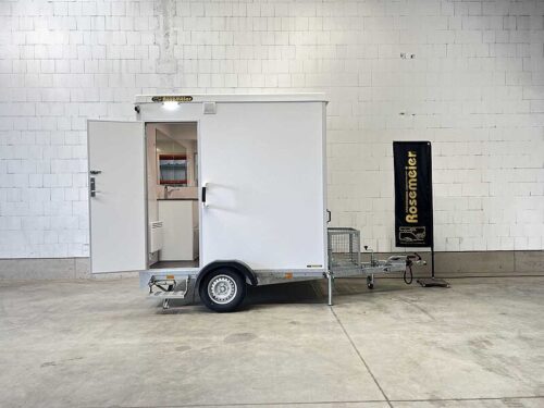 Badanhänger Rosi Vollwertiges mobiles Badezimmer