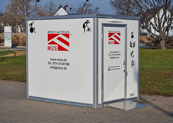 Toilettenanhänger Premium XS, Handicap