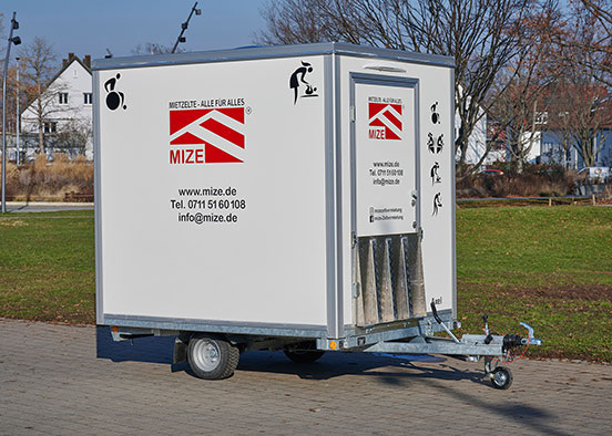 Toilettenanhänger Premium XS, Handicap – Bild 4